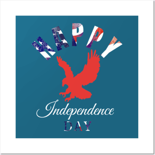 Happy Independence Day Posters and Art